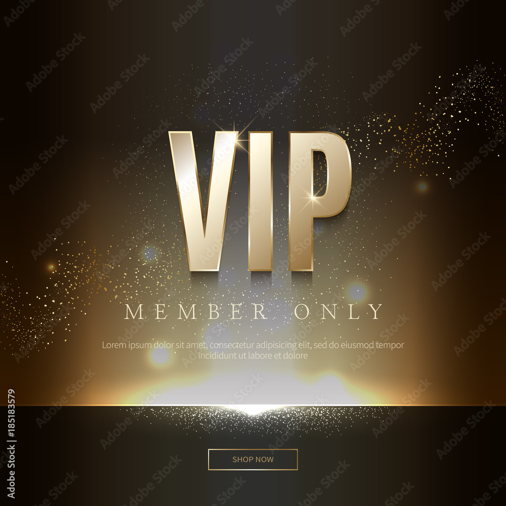 Luxury vip invitations and coupon backgrounds - obrazy, fototapety, plakaty 