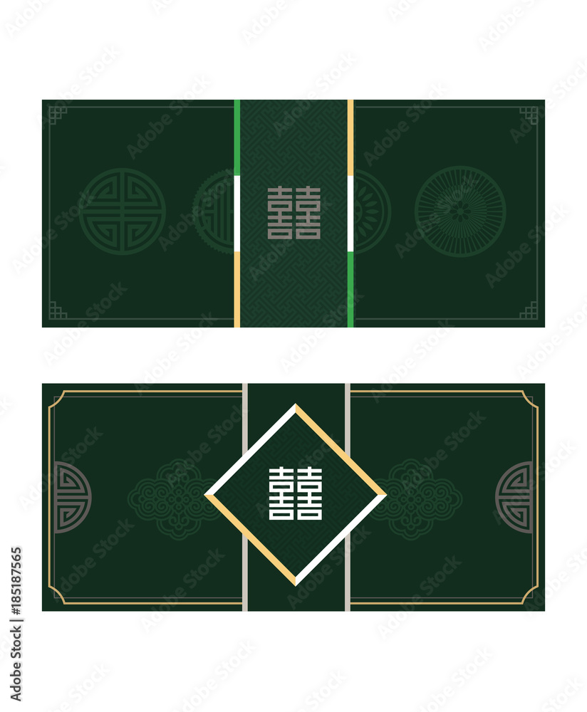 Korean traditional pattern background banner Stock Vector | Adobe Stock