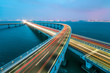 © View Stock - Jiaozhou Bay Bridge of Qingdao City,Shandong Province,China