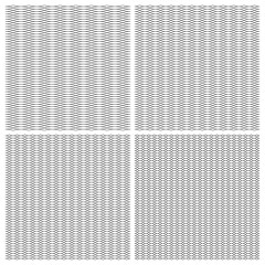 Poster - Set seamless pattern guilloche ornament in the form of a dense grid of wavy curly lines, intertwined, the vector for the protection against forgery valuable documents