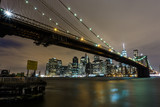 Fototapeta  - Ponte di Brooklyn di sera