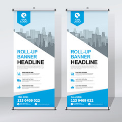 Wall Mural - Roll up sale banner design template, abstract background, pull up design, modern x-banner, rectangle size.