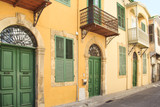 Nice view of the historic buildings in the center of Nicosia, Cyprus