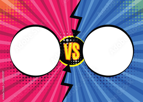 Versus Vs Letters Fight Backgrounds In Flat Comics Style Desig Buy This Stock Vector And Explore Similar Vectors At Adobe Stock Adobe Stock