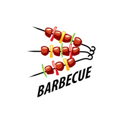 Wall Mural - Barbecue party logo