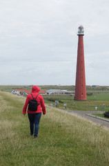 Wall Mural - Leuchtturm von Den Helder