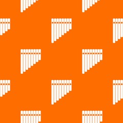 Poster - Pan flute pattern seamless