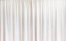 White Curtain Background Textile Pattern