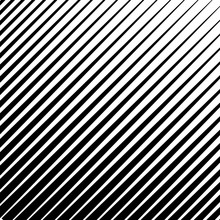 Monochrome, Parallel Lines Abstract Geometric Pattern. EPS 10 Vector