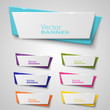 Vector banners set