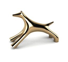 sculpture abstract dog