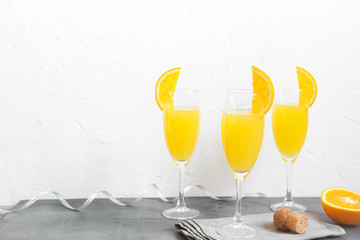 Canvas Print - Mimosa champagne cocktail