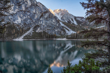 lago di braies, trentino alto adige