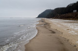 Fototapeta  - Koserow beach on Usedom in Northern Germany.