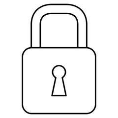 safe secure padlock icon vector illustration design