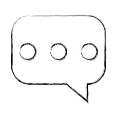 speech bubble isolated icon vector illustration design