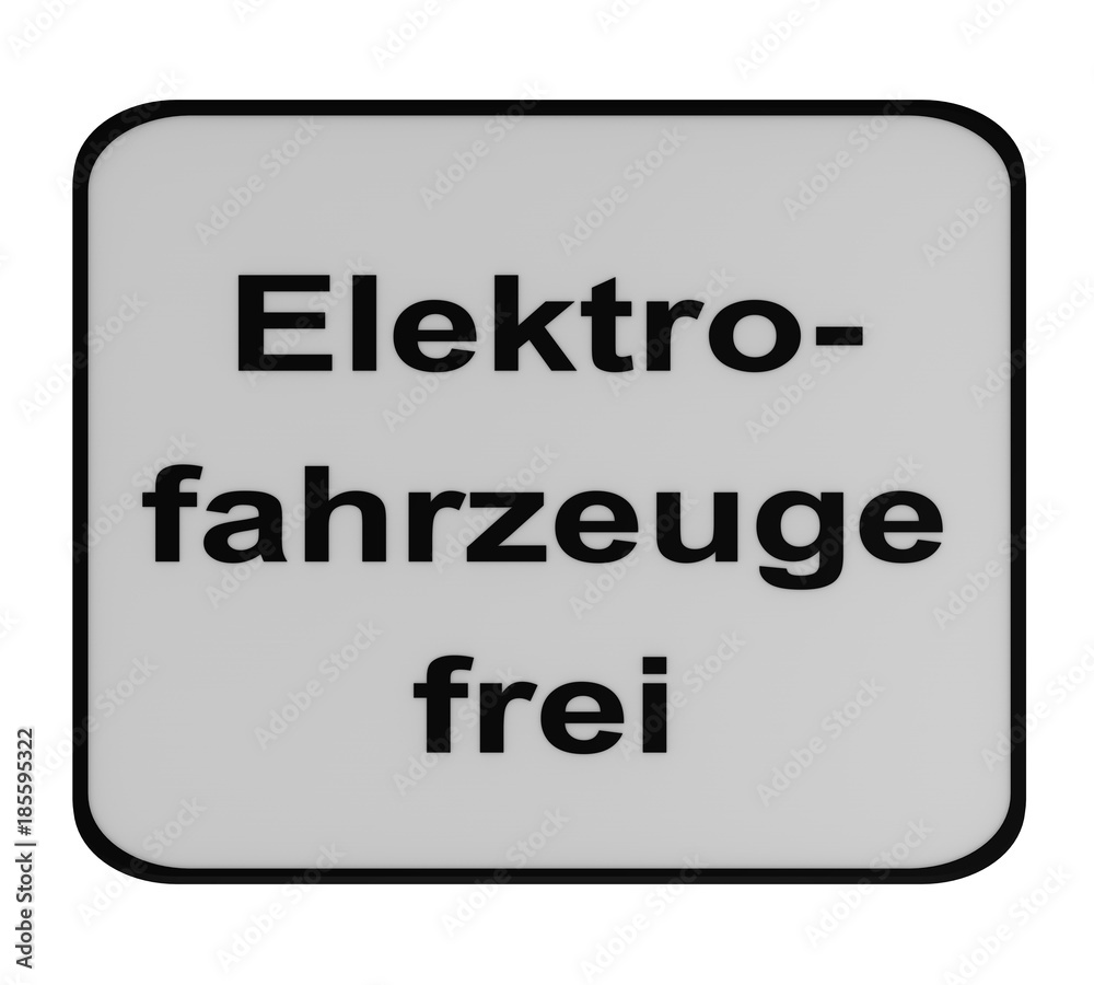 VZ 1010-66 Elektrisch betriebene Fahrzeuge