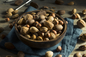 Poster - Whole Shelled Organic Mixed Nuts