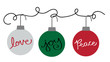 © keeweegirl - Merry Christmas Ornaments