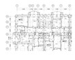© Free_styler - Part of a detailed architectural plan, floor plan, layout, blueprint. Vector illustration