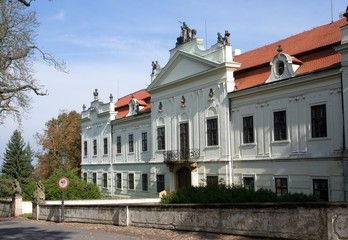 Wall Mural - Castle  in town  Peruc, Central Bohemia, Czech republic, Europe