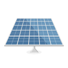 Wall Mural - Solaranlage Flat Design Icon