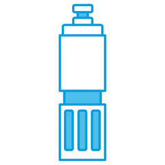 Canvas Print - Thermo bottle isolated icon vector illustration graphic design