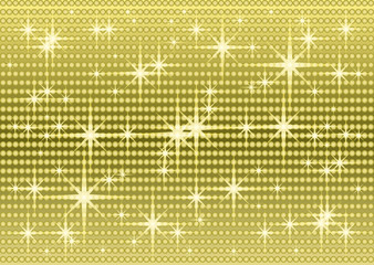 Wall Mural - Golden abstract background with shine.