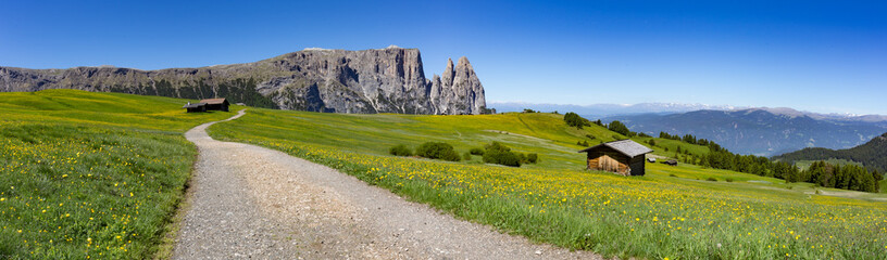 mountain landscape hiking