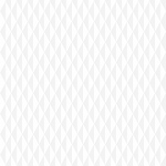 Leinwandbilder - White Geometric Shape abstract seamless pattern background.