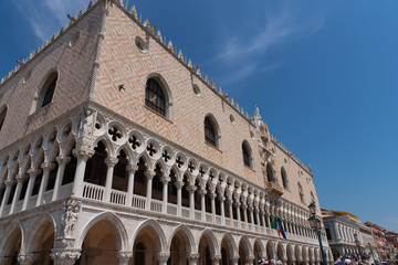 Wall Mural - Venice cityscape.View of the San Marco Square (Piazza San Marco) and the Doge’s Palace,Venice, Italy.