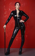 © Demian - Beautiful fetish model in latex costume