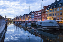 Copenhagen, Denmark On The Nyhavn Canal.