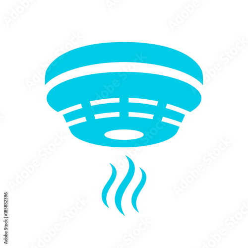 Fire prevention smoke detector symbol - Buy this stock ...