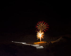 Wall Mural - fireworks