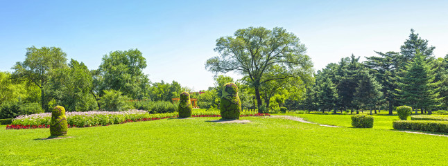 Park in spring