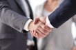 © ASDF - closeup of handshake of business partners