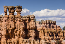 View Of Hoodoo Formations From The Navajo Loop Trail In Bryce Canyon National Park, Utah