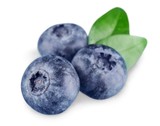 Fototapeta  - Blueberries isolated on white background. Clipping path
