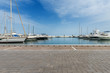 Yachthafen Renderbackplate von Santa Eularia auf Ibiza Spanien 2