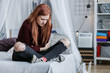 © Photographee.eu - Young girl with stomach pain