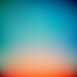 Fototapeta Zachód słońca - Colorful Sunset Gradient Vector Background,Simple form and blend of color spaces as contemporary background graphic backdrop