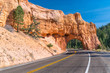 Red Canyon Tunnel along scenic route 12 in Utah