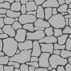 Stone wall seamless pattern background