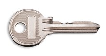 Metal House Key