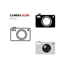 camera icon vector