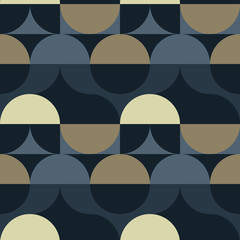 Circles illusion seamless pattern. For print, fashion design, wrapping wallpaper