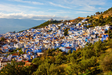 Wall Mural - Chefchaouen, blue city, Morocco