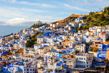 Sticker - Chefchaouen, blue city, Morocco