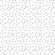 © Elnur - Vector illustration of seamless black dot pattern with different grunge effect rounded spots isolated on white background